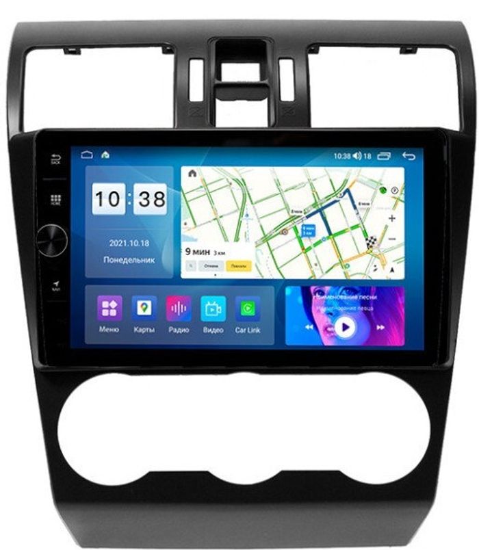 Магнитола для Subaru Forester, XV 2015-2018 - Parafar PF895LHDAV на Android 12, Быстрая, CarPlay, 4G SIM-слот