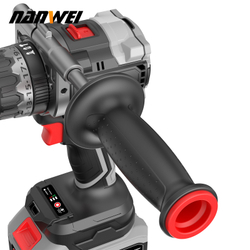 Шуруповерт аккумуляторный NANWEI NW-D5218C-6, 20 В, 180 Нм
