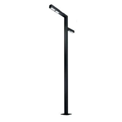 Опора OXOR-STER-Z-1600x100x100-L4000-70W Warm3000 (BK, 230V) IP65 (Arlight, -)