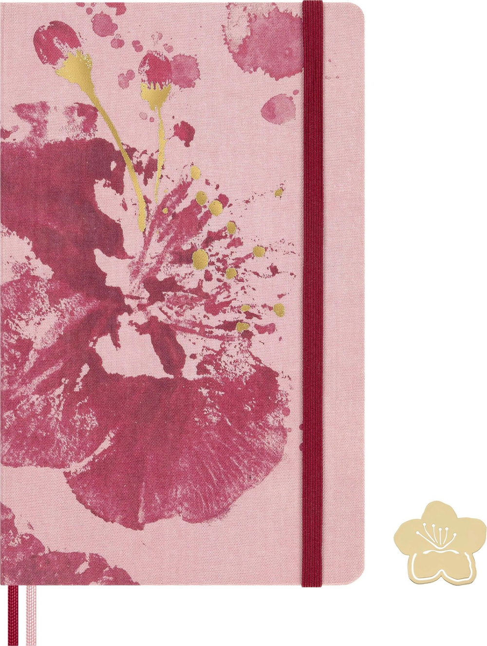 Блокнот нелинованный Moleskine LIMITED EDITION SAKURA Large (13x21см) в подарочной коробке
