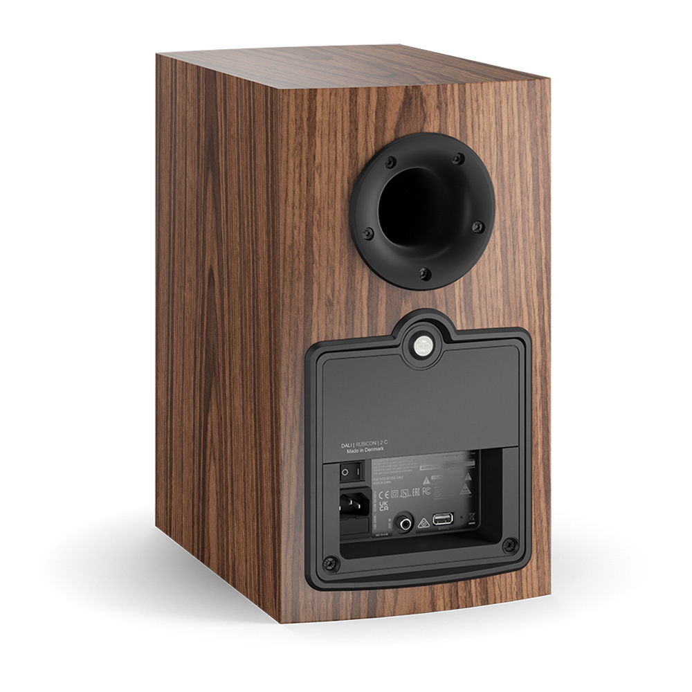 Dali Rubicon 2 C Walnut — активная беспроводная полочная акустическая система (пара)