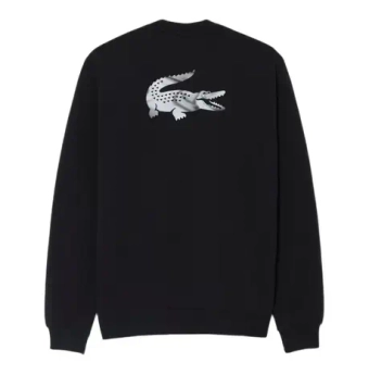 Мужская теннисная кофта Lacoste Sport Colour Block - black/grey