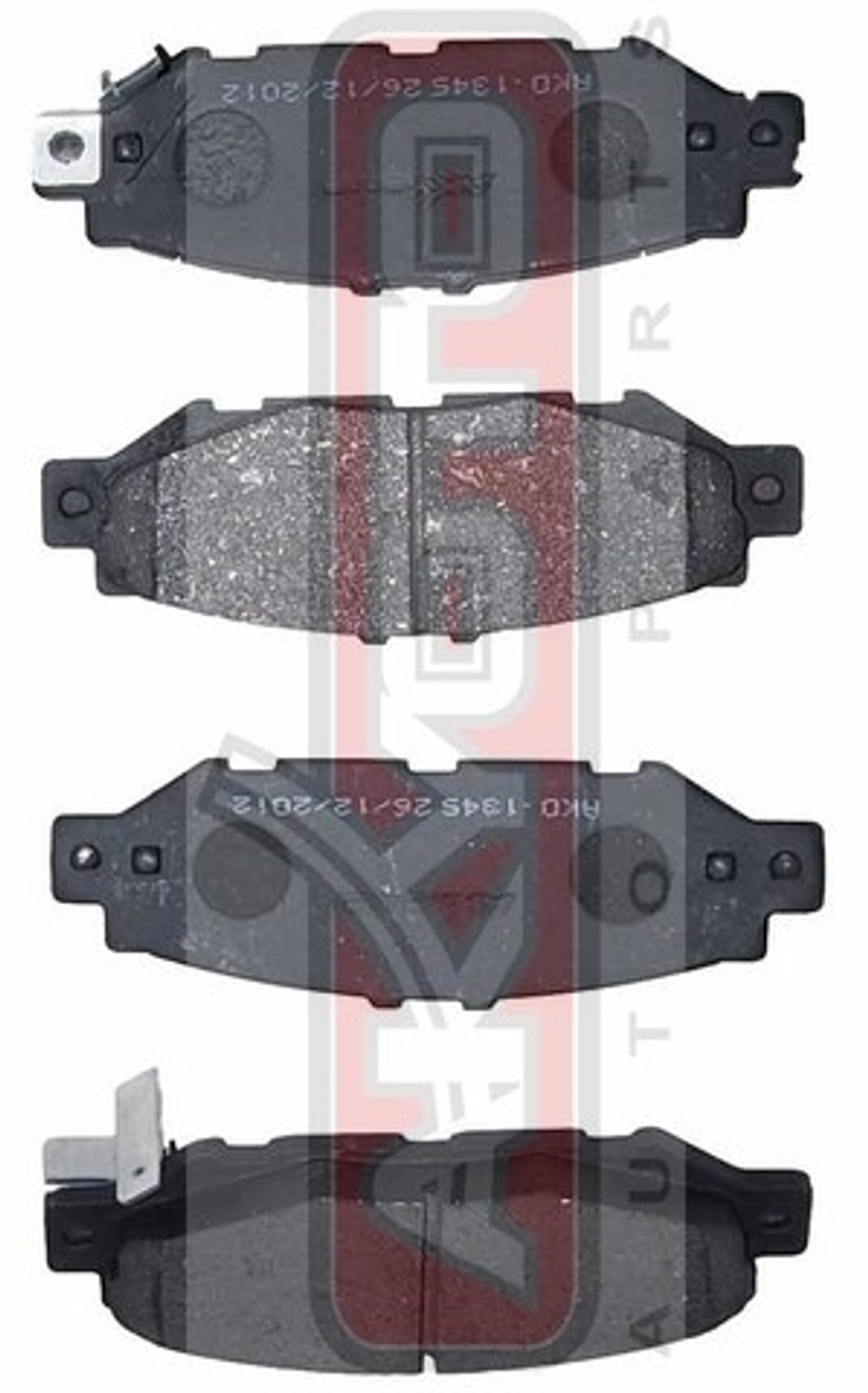 Колодки тормозные дисковые задние AKYOTO AKD1345