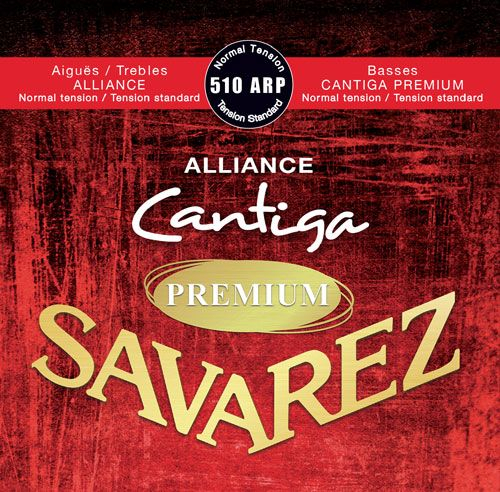 Savarez 510ARP Alliance Cantiga Red Premium standard tension струны для классической гитары, н