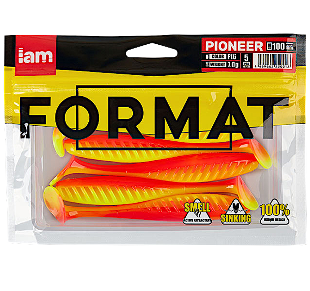 Мягкая приманка IAM Format Pioneer 100мм 7г -