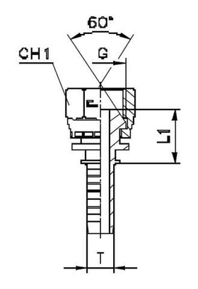 Фитинг DN 12 BSP (Г) 5/8