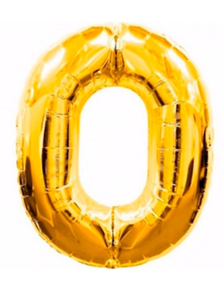 Цифра "0" - Золото