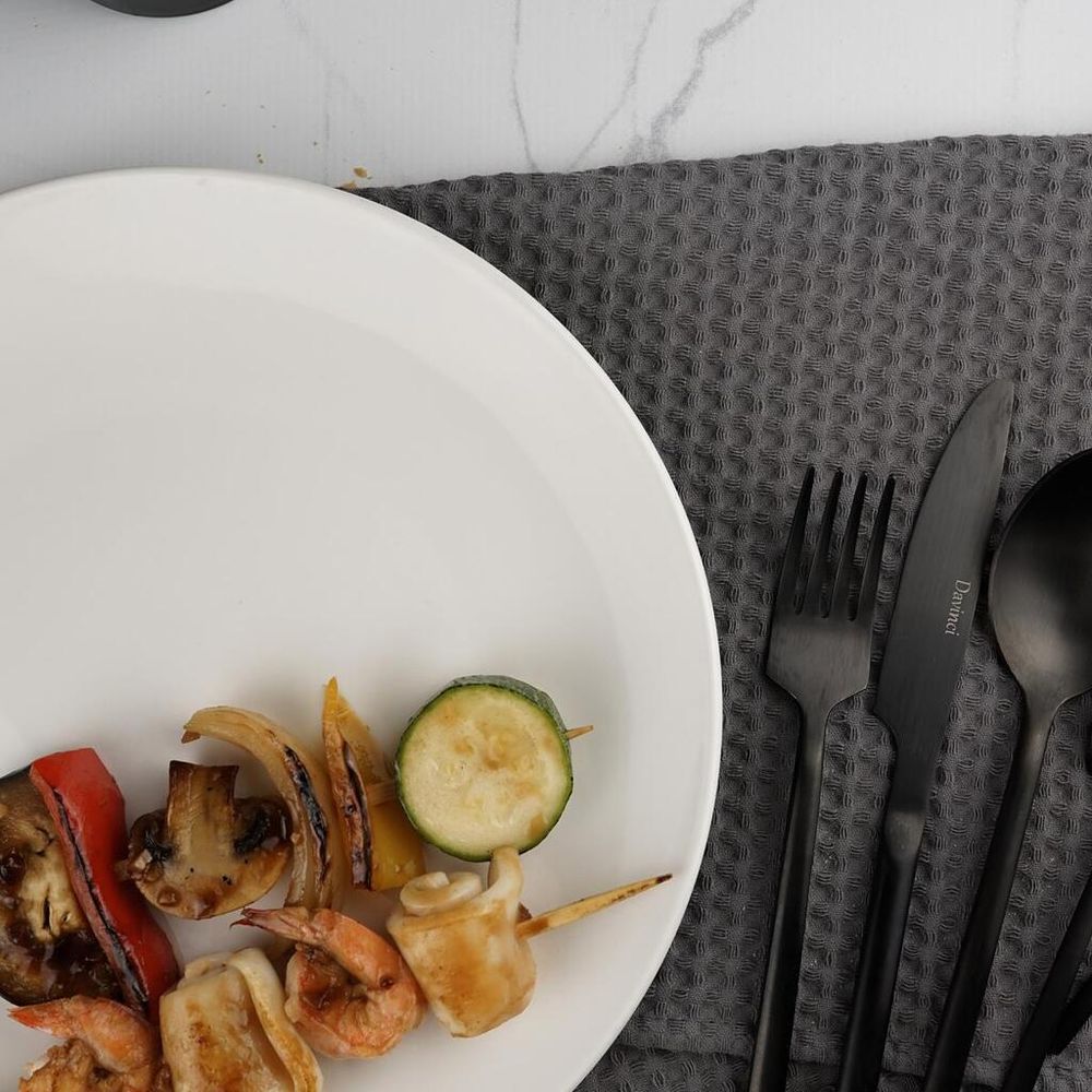 Тарелка d 25,5 см h2,7 см без борта белая фарфор P.L. Proff Cuisine [6]