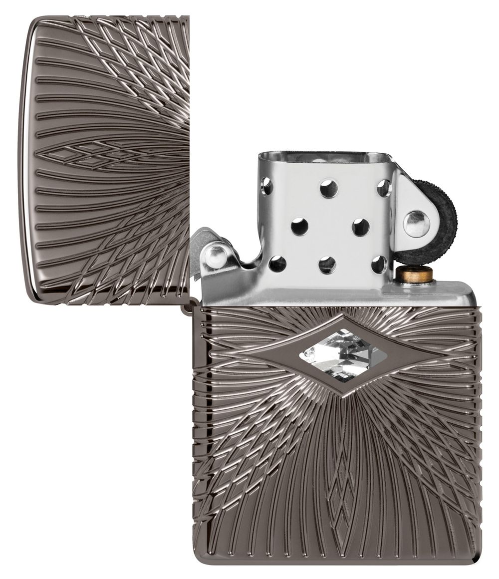 Зажигалка Zippo Armor с покрытием Black Ice (49291) 4