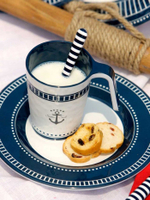 Тарелки небьющиеся десертные "Sailor Soul", 20,5 см, 6 шт (10262613)