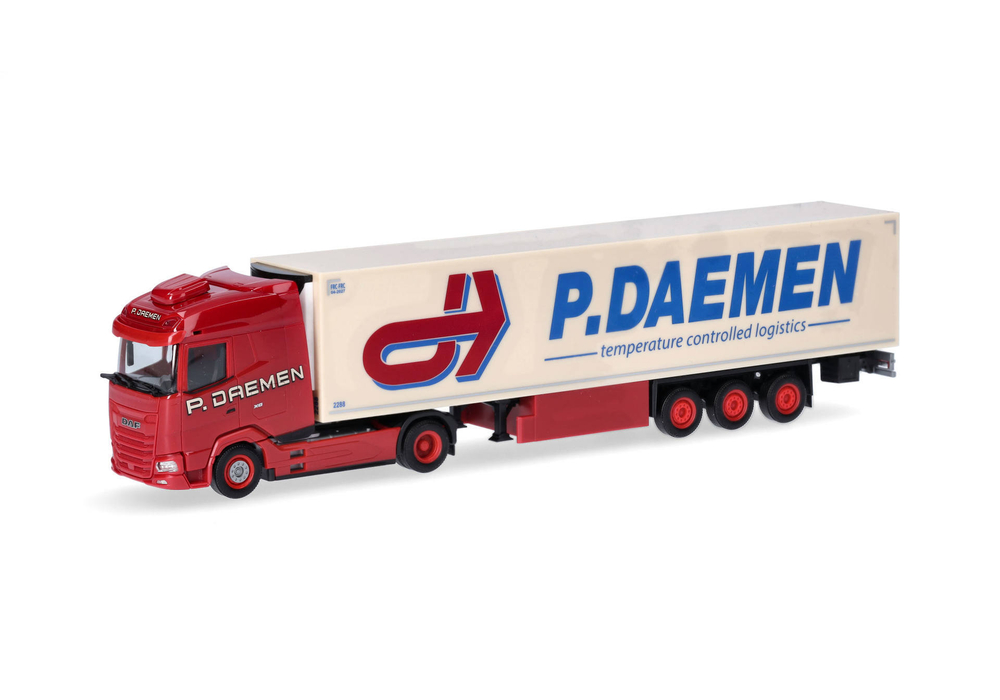 Грузовик DAF XG пп рефрижератор "P.DAEMEN" (Нидерланды/Маасбри)