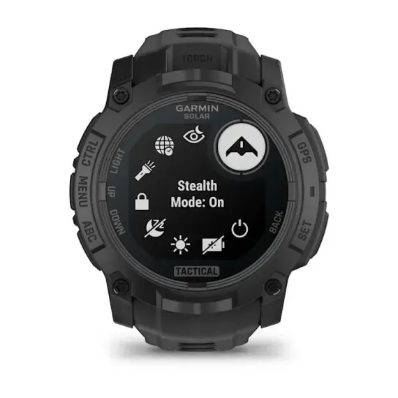 Смарт-часы Garmin Instinct 3 (50 мм) Solar Tactical Edition черные