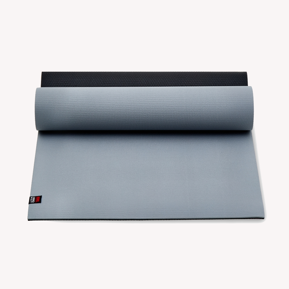 Мат для йоги и аэробики двухслойный REBEL HARDMAT