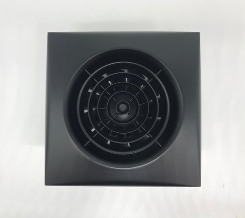 Вентилятор накладной Soler & Palau Silent 200 CZ Black Matte