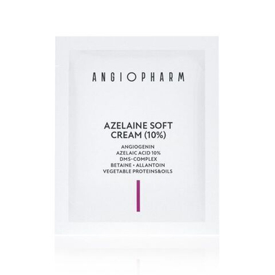 ANGIOPHARM АЗЕЛАИНОВЫЙ КРЕМ ДЛЯ ЧУВСТВИТЕЛЬНОЙ КОЖИ, 3 МЛ | AZELAINE SOFT CREAM (10%)