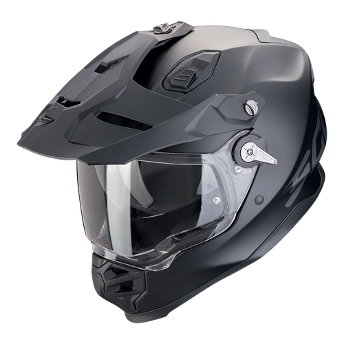 Купить Мотошлем Дуал-cпорт Scorpion EXO ADF-9000 Air Solid / Матовый / Черный