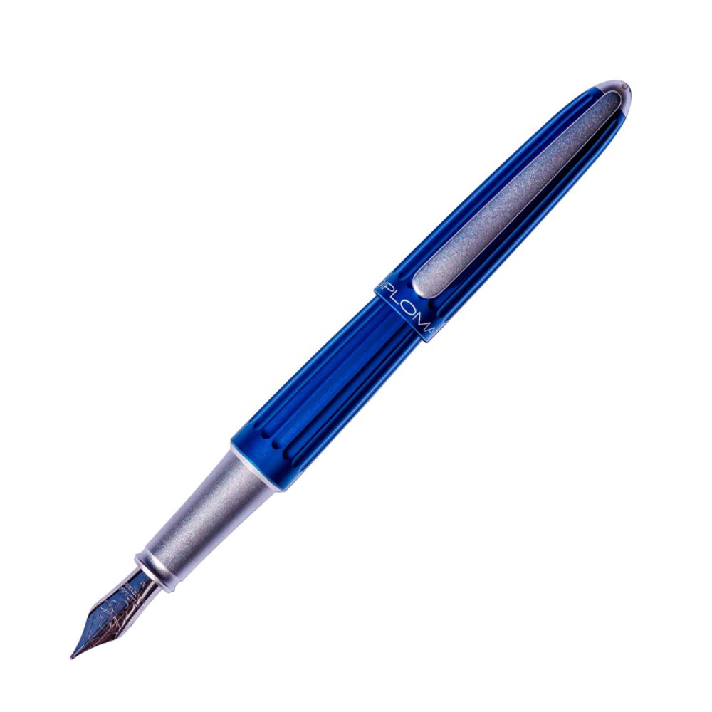 Перьевая ручка Diplomat Aero Blue синяя с пером EF (D40306021)