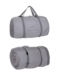 Спальный мешок Naturehike PS400LITE, серый (CNK2350WS026), молния слева