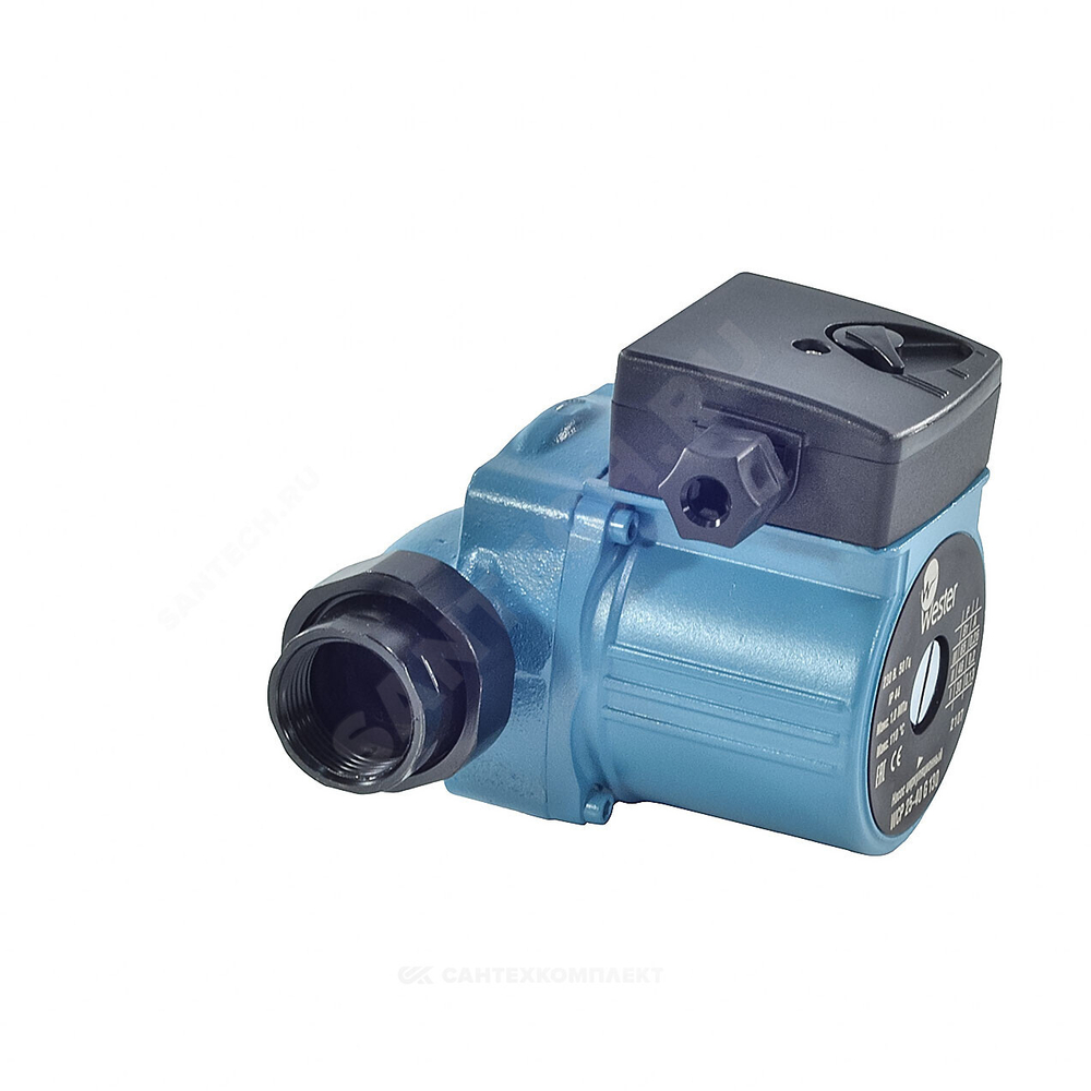 Насос циркуляционный с мокрым ротором WCP 25-40G PN10 230B/50Гц Wester 0-18-0010