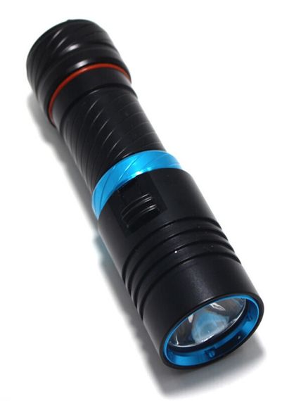 Фонарь подводный универсальный N01 CREE XM-L L2 2000 lm холодный свет черный