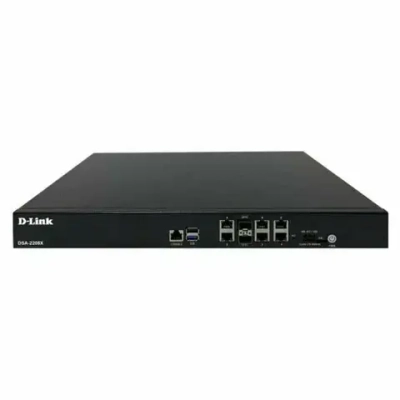 Сетевое оборудование D-Link DSA-2208X A1A Сервисный маршрутизатор с 6 настраиваемыми портами 10 100 1000Base-T и 2 портами 10GBase-X SFP+