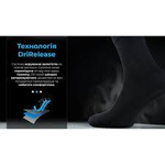 Водонепроницаемые носки Dexshell Ultra Thin Crew DS683BLK,, артикул DS683BLK, цвет Черный/голубой