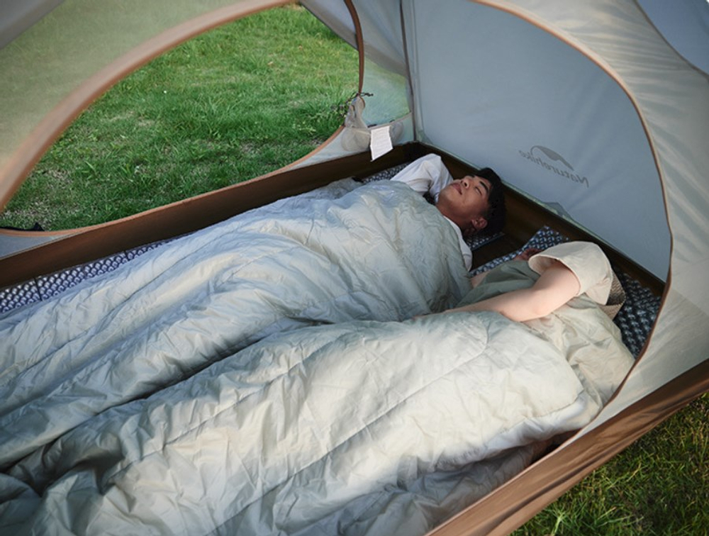 Палатка Naturehike Cloud-Creek, 2-местная, белая, артикул CNK2300ZP024-2W
