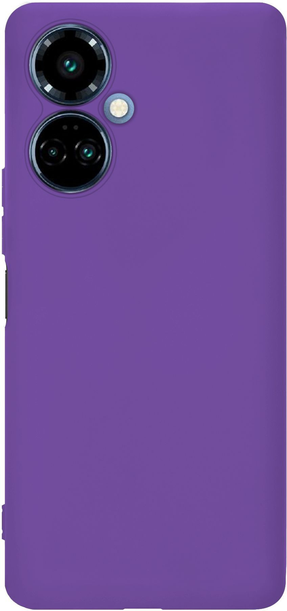 Мягкий Soft Touch чехол из силикона для TECNO CAMON 19 / 19 PRO 4G с бархатной подкладкой