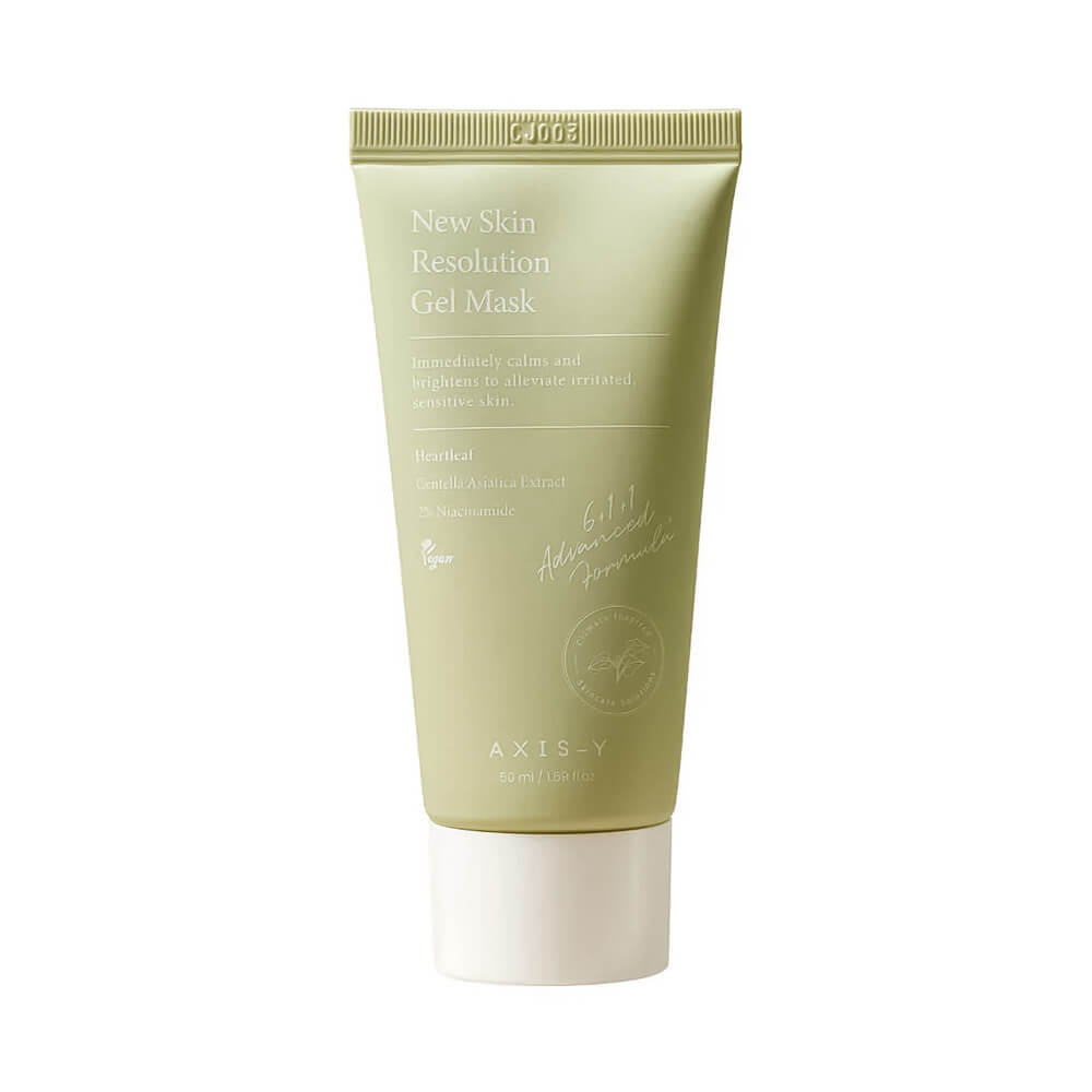 AXIS-Y New Skin Resolution Gel Mask - Успокаивающая гелевая маска с хауттюйнией  50 мл