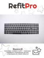 Клавиатура для ноутбука Lenovo G50-70/B50-70/Z50-70/B50-30/G50-45/G50-80/B50-80/G51-35 английская, серая (25215304), оригинал