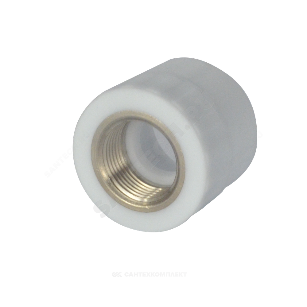 Муфта PP-R комбинированная белая Дн 25х1/2" ВР PRO VALFEX 10129125-PRO