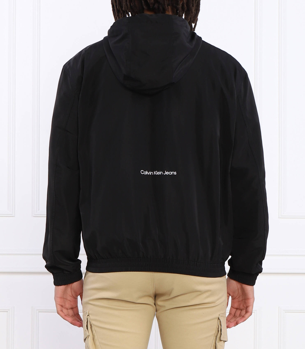 Куртка INSTITUTIONAL WINDBREAKER CALVIN KLEIN JEANS - черный(J30J323565)