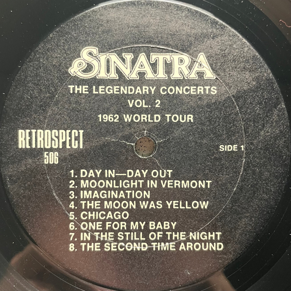 Frank Sinatra – The Legendary Concerts Vol. 2 (США)