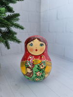 Неваляшка 12см с курочкой
