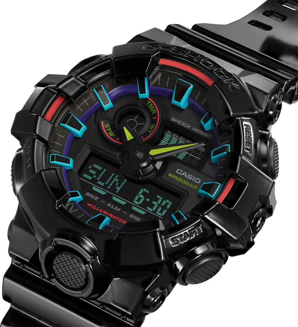 Часы Casio GA-700RGB-1A