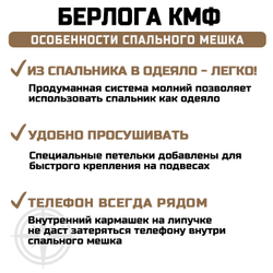 Спальный мешок Prival Берлога