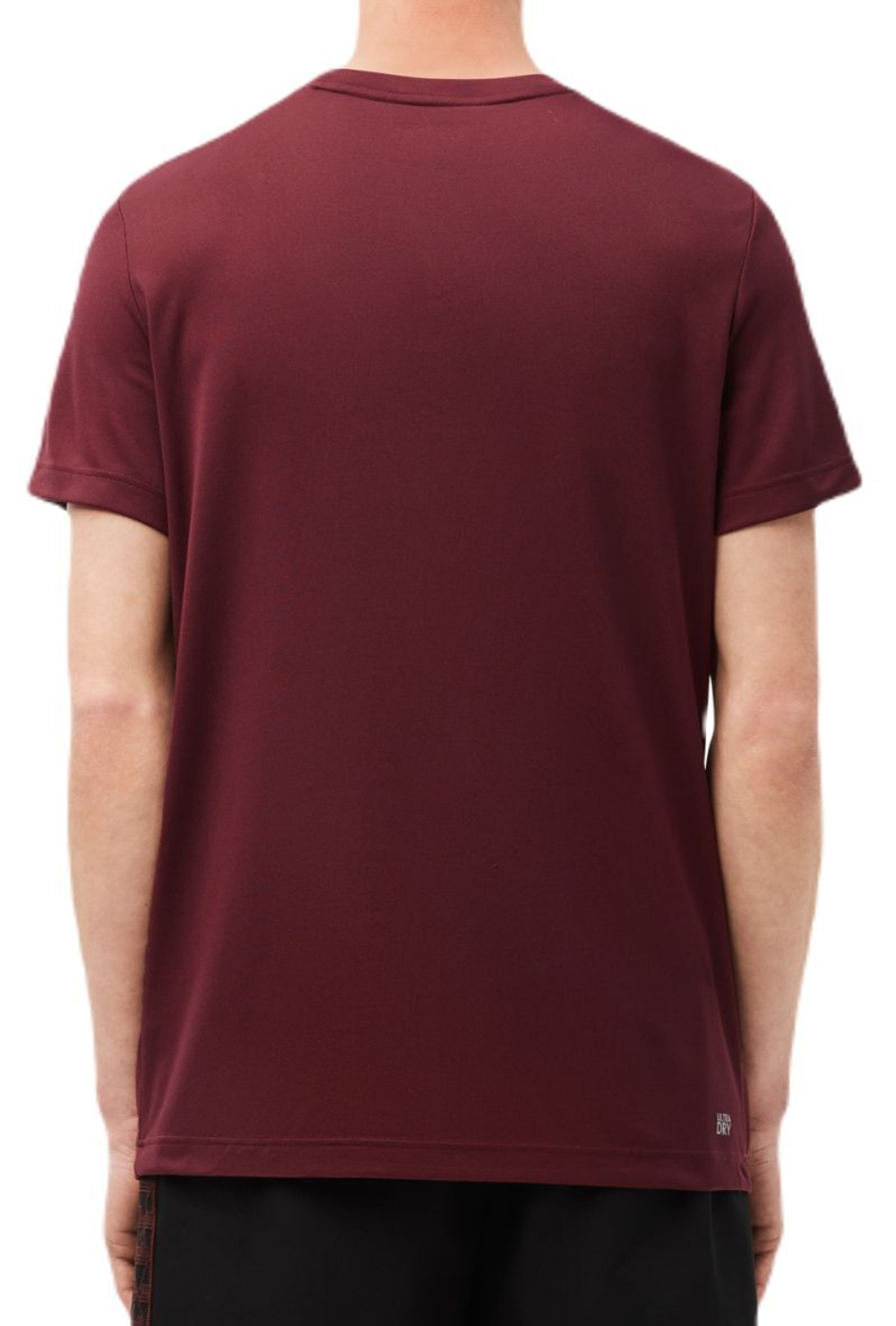 Мужская теннисная футболка Lacoste Ultra Dry Pique Tennis T-Shirt - Коричневый