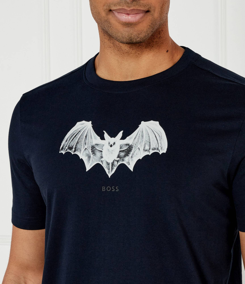 Футболка Te_Spiderbat BOSS ORANGE - темно-синий(50534924)