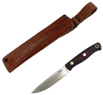 Нож Slender S, N690, микарта красно-черная, насечка, 211.0954