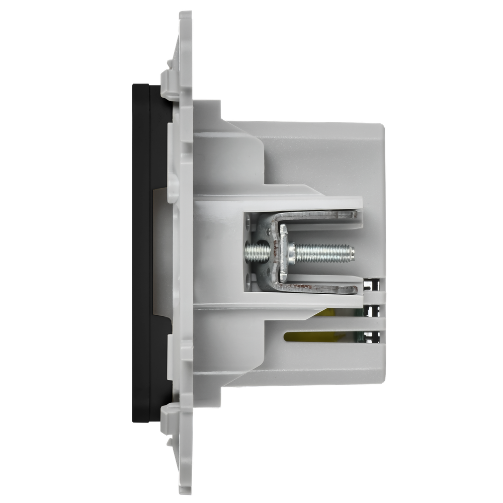 FLITE Розетка USB A+A 3,1А РЮ-2-ФлЧ черный IEK
