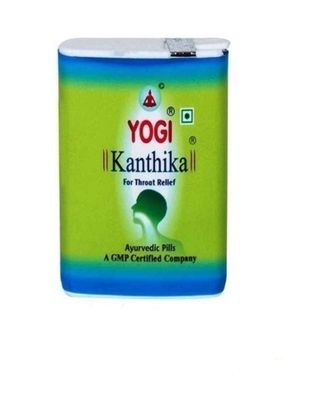Драже травяное Yogi Kanthika Йоги Кантика драже от боли и отека в горле, при кашле 140 шт