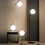 настольная лампа IC Lighting Flos Table 1 Low Black by Michael Anastassiades