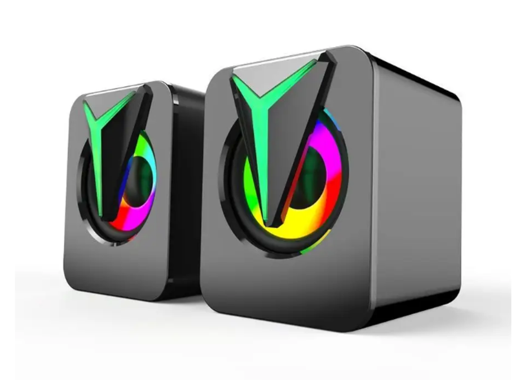 Компьютерная акустика FT-25-1 RGB 2*3Вт USB