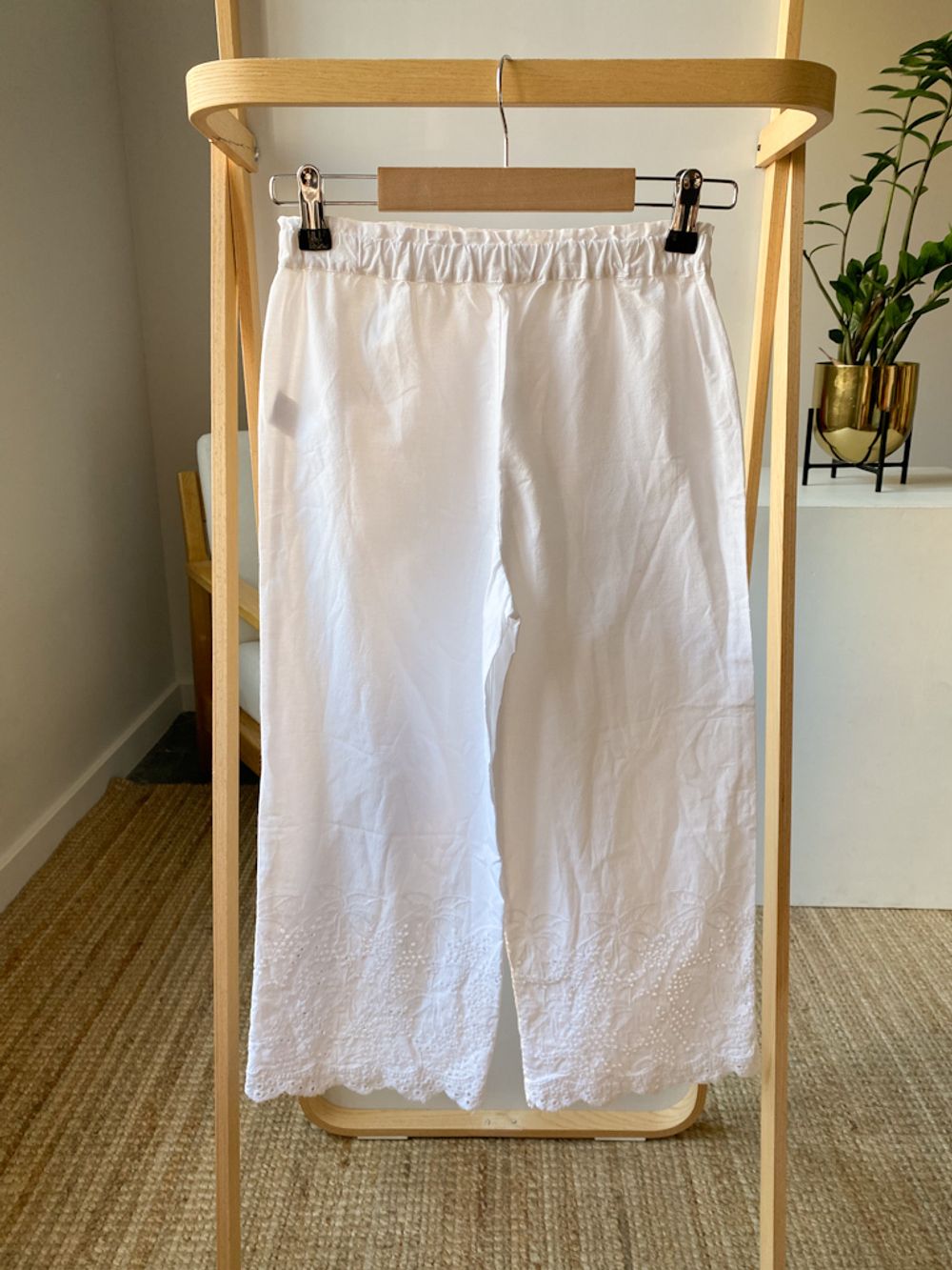 Хлопковые брюки  Zara, 134