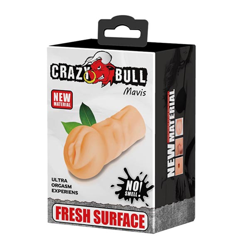 Телесный мастурбатор-вагина 15,2см Pretty Love Crazy Bull Mavis BM-009154U