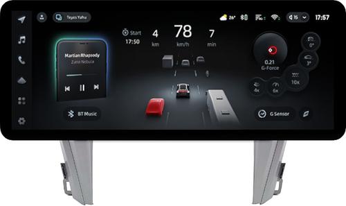 Магнитола для Toyota Camry 55 2014-2018 (рамка серебро) - Teyes CC4PRO монитор 12.3" 2K QLED + рамка 10, Android 13, Быстрейшая, Snapdragon 778G, ИИ, CarPlay, DSP, 4G SIM-слот