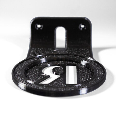 Настенный кронштейн-полка для Яндекс станций (Яндекс-Алиса) мини 1, 3D печать, черный