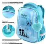 Ранец BRAUBERG PREMIUM, 2 отделения, с брелком, "Happy friendship", 38х29х16 см, 270591