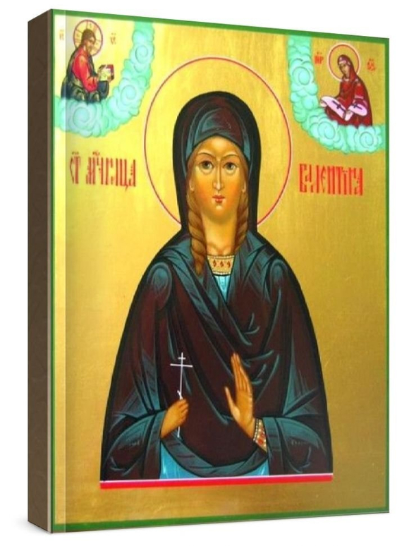 Валентина Кесарийская (рукописная икона)
