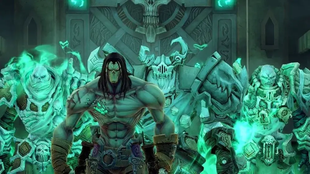 Darksiders 2 Deathinitive Edition (диск для PS4, полностью на русском языке)
